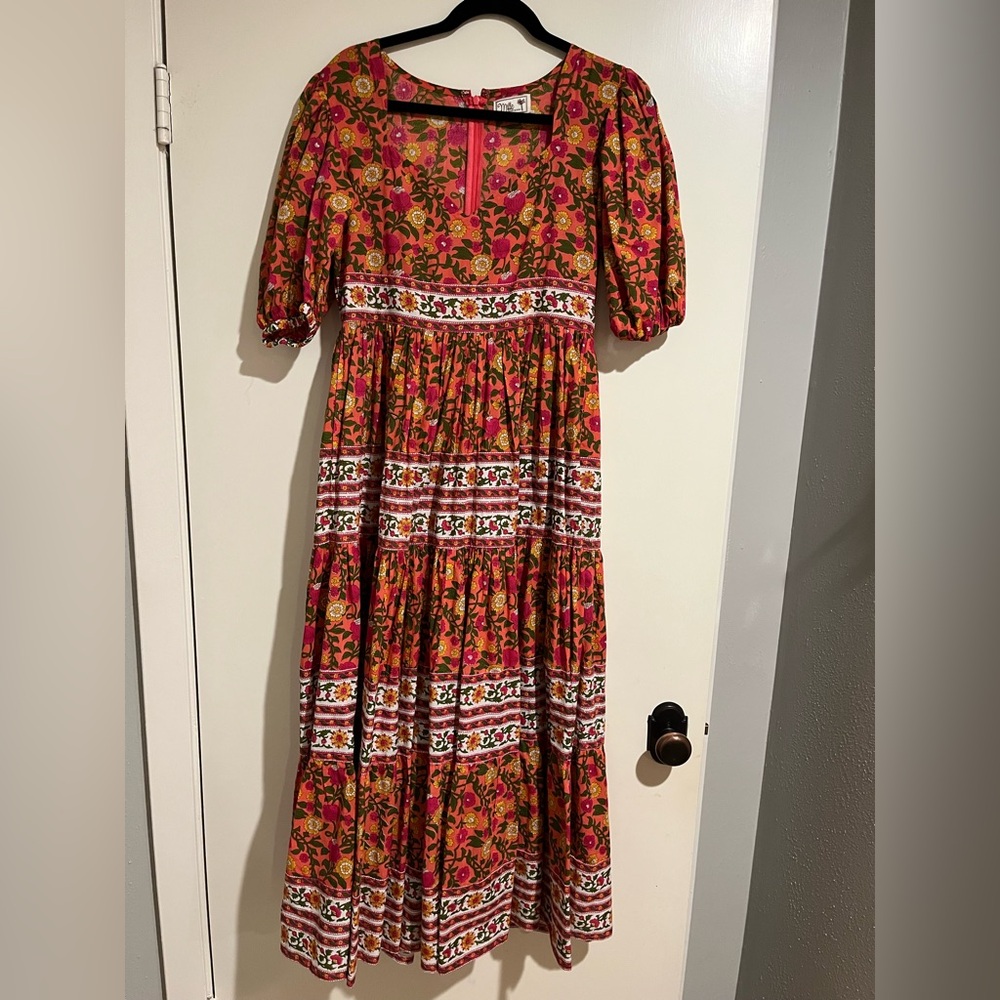 Floral Multicolor Maxi Dress